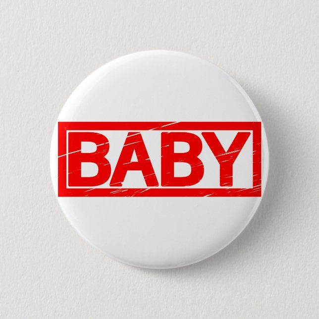 Badge Rond 5 Cm Timbre bébé (Devant)