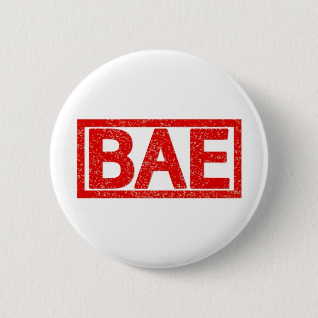Badge Rond 5 Cm Timbre de Bae (Devant)
