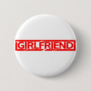 Badge Rond 5 Cm Timbre de copine