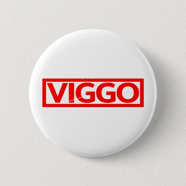 Badge Rond 5 Cm Timbre de Viggo (Devant)