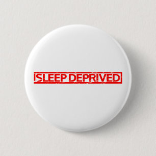 Badge Rond 5 Cm Timbre du sommeil privé