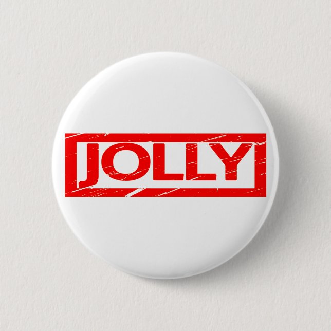 Badge Rond 5 Cm Timbre Jolly (Devant)