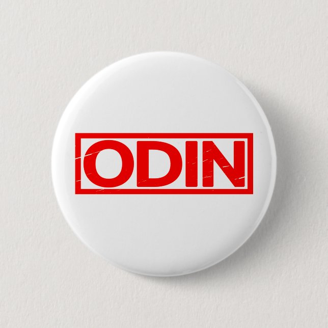 Badge Rond 5 Cm Timbre Odin (Devant)
