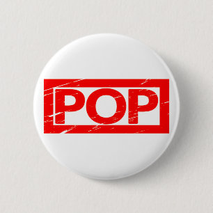 Badge Rond 5 Cm Timbre Pop
