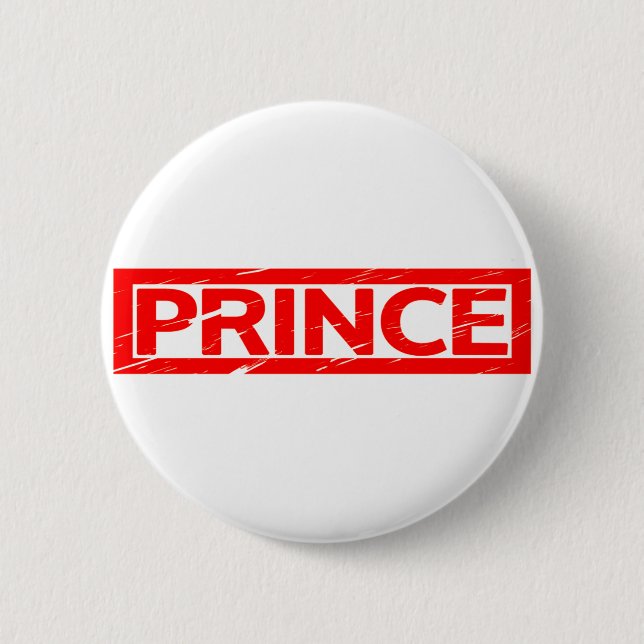 Badge Rond 5 Cm Timbre Prince (Devant)