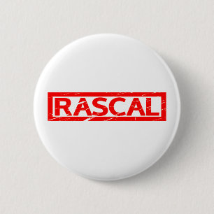 Badge Rond 5 Cm Timbre Rascal