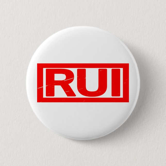 Badge Rond 5 Cm Timbre Rui (Devant)