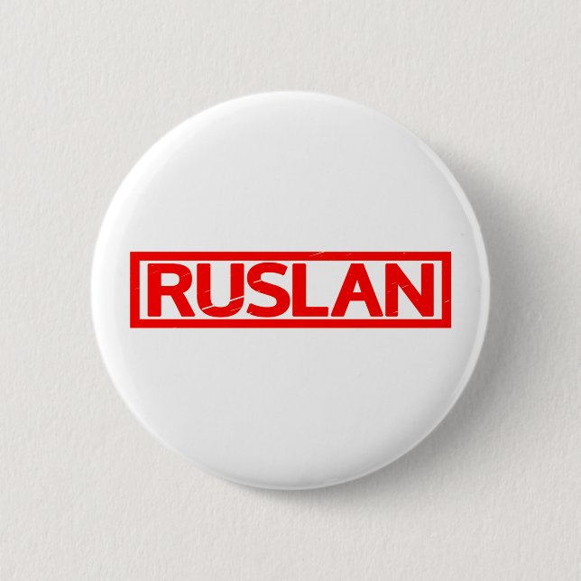 Badge Rond 5 Cm Timbre Ruslan (Devant)