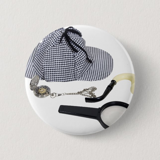 Badge Rond 5 Cm TimeForDetective050110 (Devant)