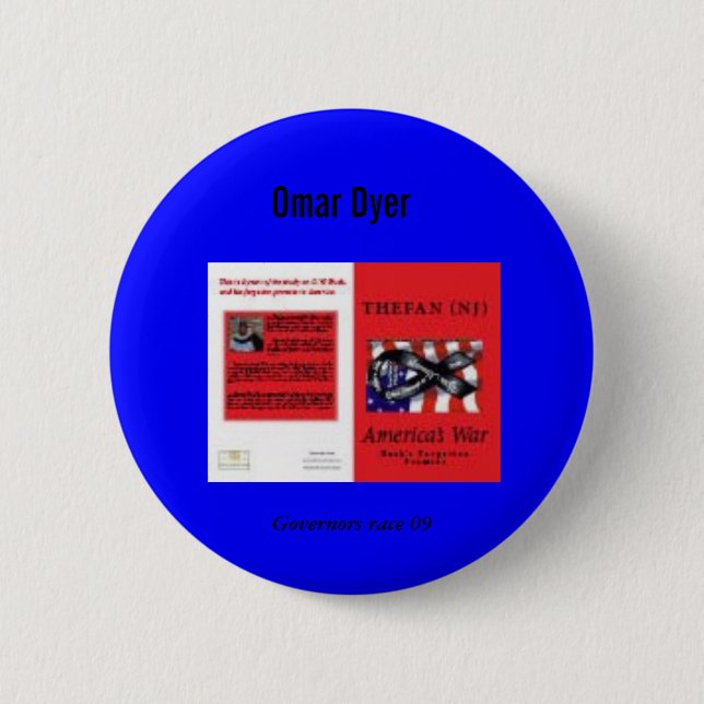 Badge Rond 5 Cm Tinctorial pour le gouverneur 09 (Devant)