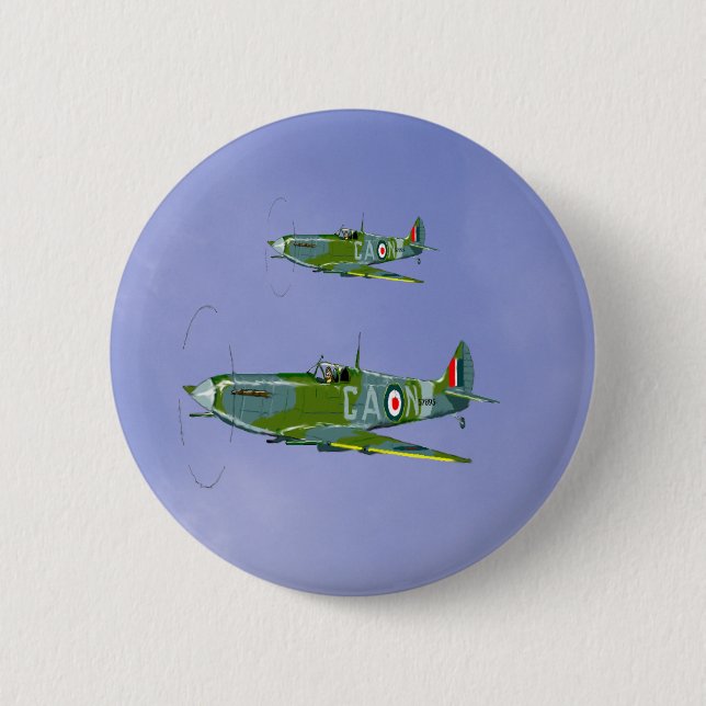 Badge Rond 5 Cm tir à la broche 234, (Devant)