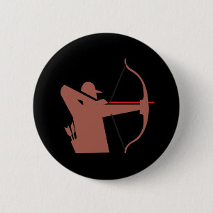 Badge Rond 5 Cm Tir à l'arc