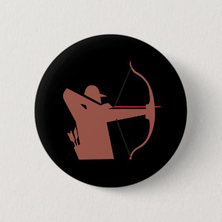 Badge Rond 5 Cm Tir à l'arc