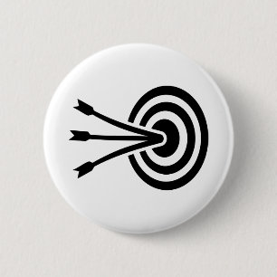 Badge Rond 5 Cm Tir à l'arc