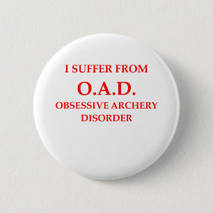 Badge Rond 5 Cm tir à l'arc