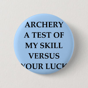 Badge Rond 5 Cm tir à l'arc