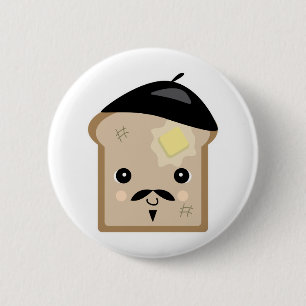 Badge Rond 5 Cm toast