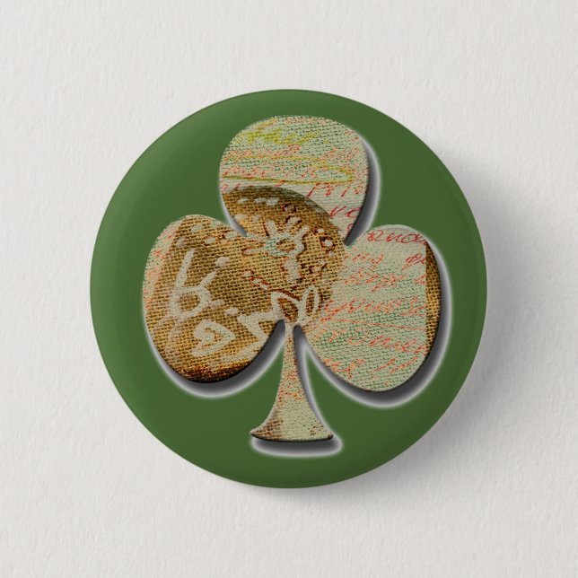Badge Rond 5 Cm Toile (Devant)