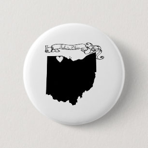 Badge Rond 5 Cm Toledo Ohio