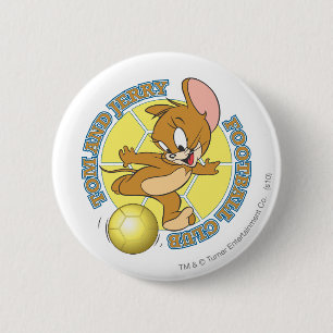Badge Rond 5 Cm Tom et le football de Jerry (le football) 4