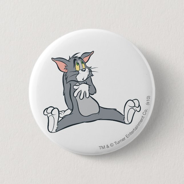 Badge Rond 5 Cm Tom Sulking (Devant)