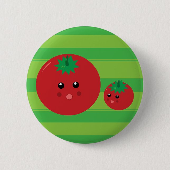 Badge Rond 5 Cm Tomate mignonne (Devant)