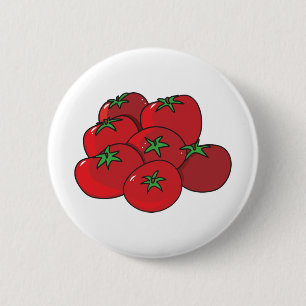 Badge Rond 5 Cm Tomates
