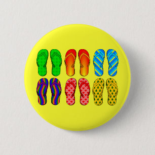 Badge Rond 5 Cm Tongs