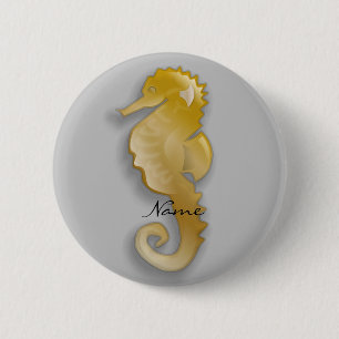 Badge Rond 5 Cm Tonnerre de Seahorse