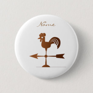 Badge Rond 5 Cm Tonnerre de Weathervane
