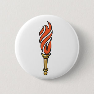 BADGE ROND 5 CM TORCH NO GLOW