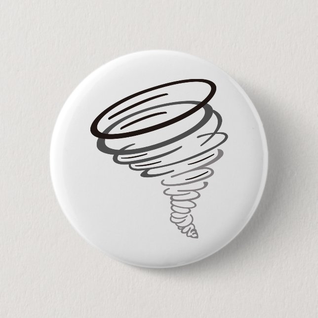 Badge Rond 5 Cm Tornade (Devant)