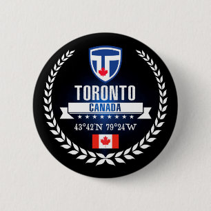 Badge Rond 5 Cm Toronto