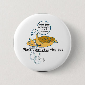 Badge Rond 5 Cm Tortue