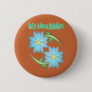Badge Rond 5 Cm touche de printemps