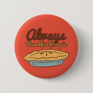 Badge Rond 5 Cm Toujours Remercié Pour La Pie