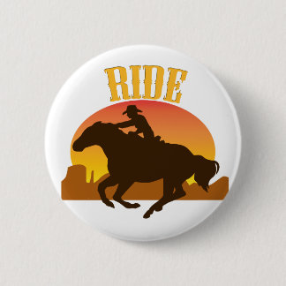 Badge Rond 5 Cm Tour du coucher du soleil