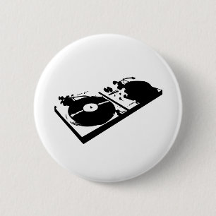 Badge Rond 5 Cm Tourne-disque
