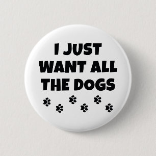 Badge Rond 5 Cm Tous Les Chiens