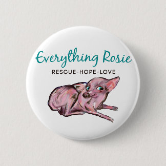 Badge Rond 5 Cm Tout bouton de Rosie