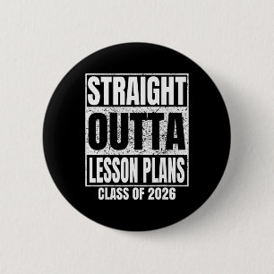 Badge Rond 5 Cm Tout droit sorti des plans de cours Cl de 2026 dip
