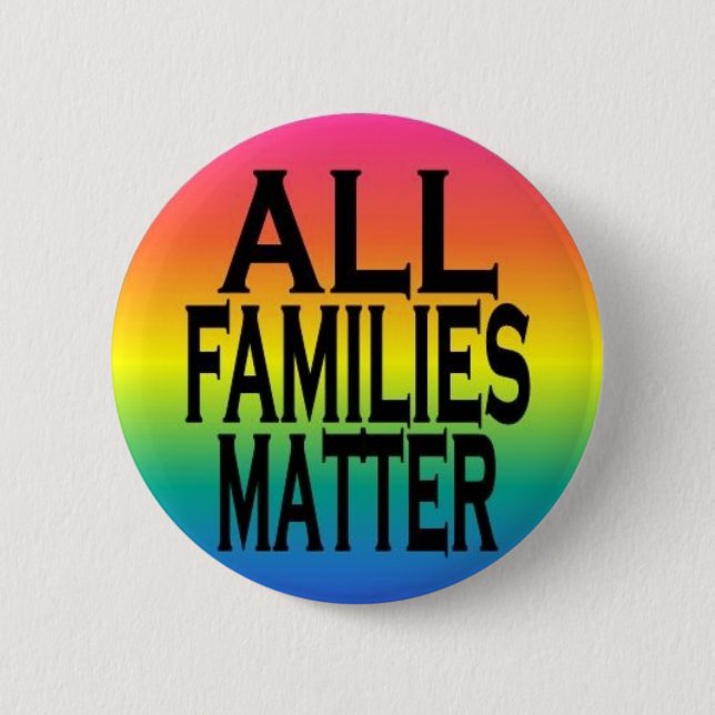Badge Rond 5 Cm Tout le Pin de matière de familles (Devant)