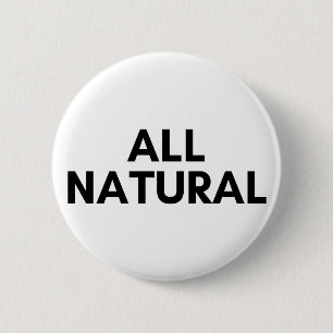 Badge Rond 5 Cm tout naturel