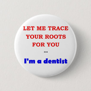 Badge Rond 5 Cm Tracez-vous s'enracine