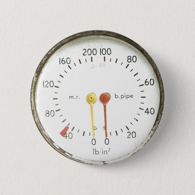 BADGE ROND 5 CM TRAINS À VAPEUR (Devant)