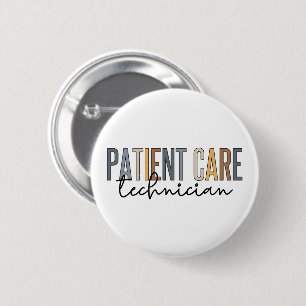 Badge Rond 5 Cm Traitement des patients Technicien Dons PCT