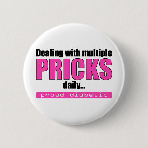 Badge Rond 5 Cm Traiter les piqûres multiples quotidiennement