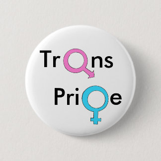Badge Rond 5 Cm Trangender/fierté transsexuelle