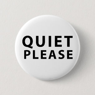 Badge Rond 5 Cm Tranquillité svp