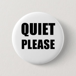 Badge Rond 5 Cm Tranquillité svp